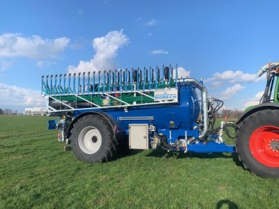 Kotte Güllefass mit Antriebsachse von BPW