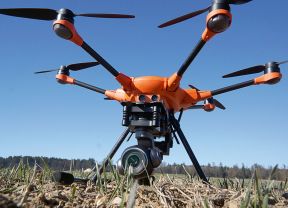 Drohne Yuneec für die Düngung