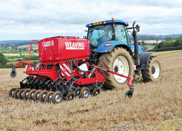 Direktsaattechnik von Weaving