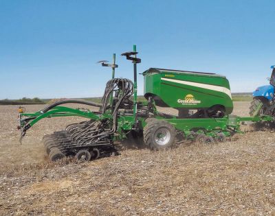 Great Plains Sämaschine Saxon Doppelscheibenschar Kurzscheibenegge Universalsämaschine Agritechnica 2015