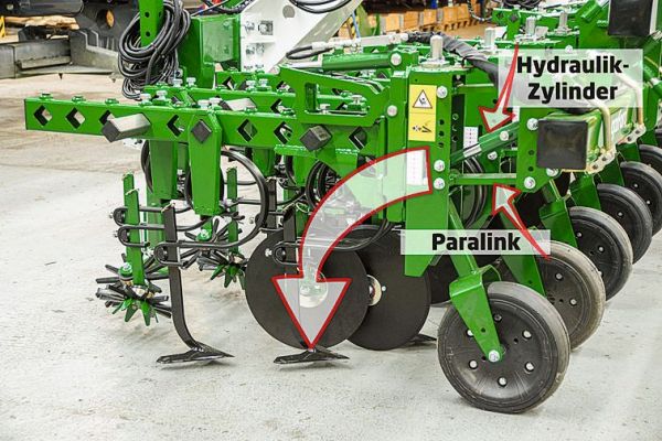 Präzisionshacke von Garford