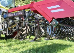 Queckenbekämpfung mit dem Kvickfinn