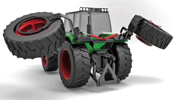 bodenschonende Zwillingsräder Peeters Landbouwmachines Peecon Gull Wing