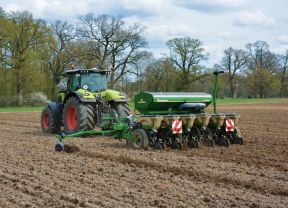 Twin Row Sämaschine von Great Plains