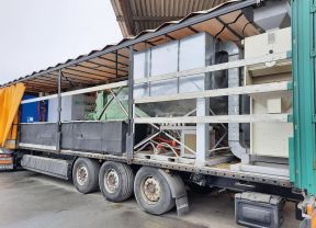 Toast- und Pressanlage für Sojabohnen