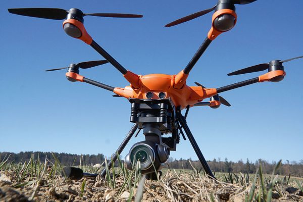 Drohne Yuneec für die Düngung