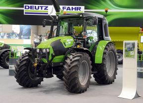 Erdgastraktor von Deutz-Fahr