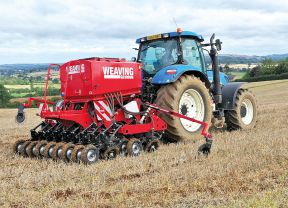 Direktsaattechnik von Weaving